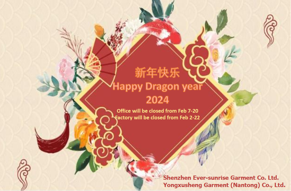 Chinese New year is approaching! Let’s cherish the time spent together with family and friends