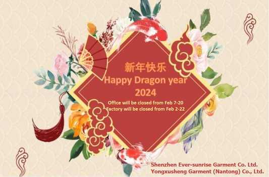 Chinese New year is approaching! Let’s cherish the time spent together with family and friends