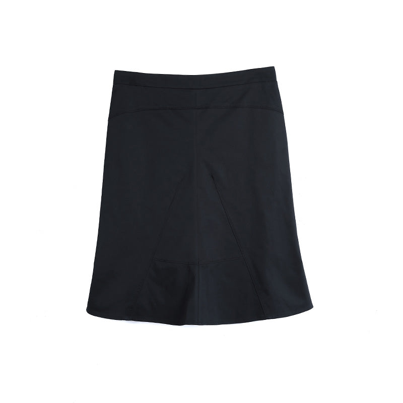 JJparty-AP01 Women cotton spandex A-line casual short skirt