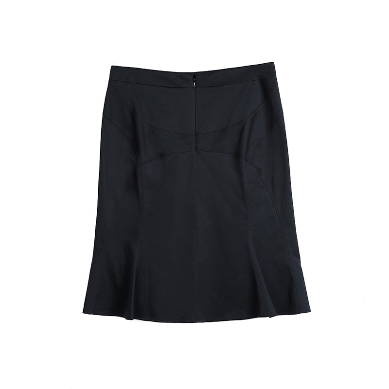 JJparty-AP01 Women cotton spandex A-line casual short skirt