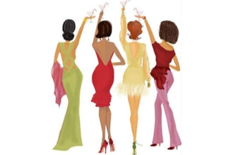 Some tips for choosing the color, dress length, and silhouette for a New Year’s party