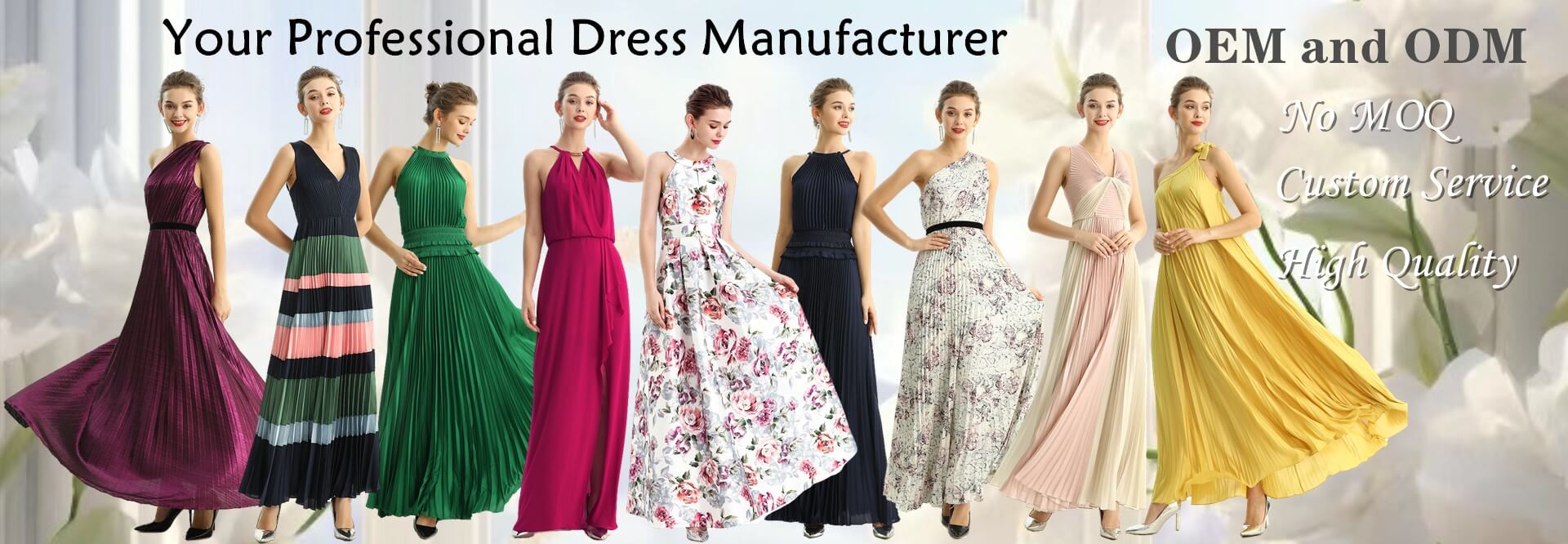JJparty YXS garment factory-Experienced dress manufacturer-Professional OEM&ODM factory